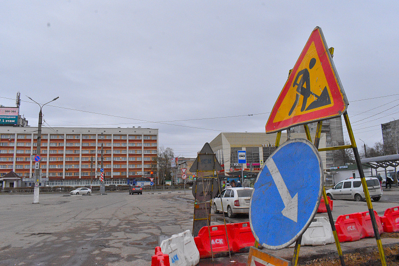В Твери ограничат движение на Привокзальной площади